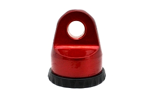Шакл-проушина для троса лебедки (вместо крюка) усиленный красный (7 тонн)