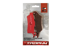 Колодки тормозные для квадроциклов ппроизводства  CAN-AM ATV BRP G2 Outlander, Renegade 500 (QF909Т)