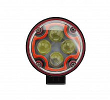 Фара светодиодная ближнего света серия PRO 12W (3W*4), круглая 9,5 см, IP68